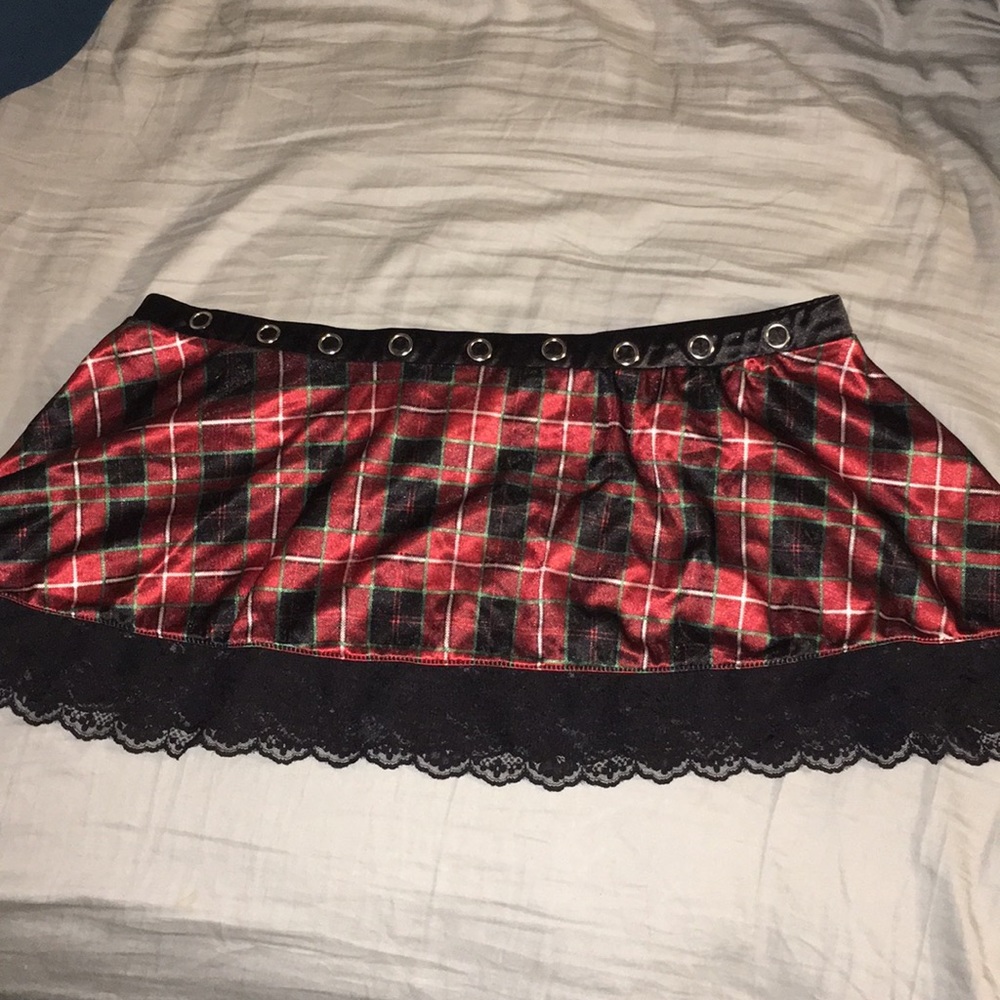 Torrid Intimates Plaid Skirt